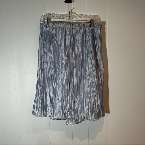 J. Crew Collection knee-length skirt in crinkled nylon skirt Size XXL