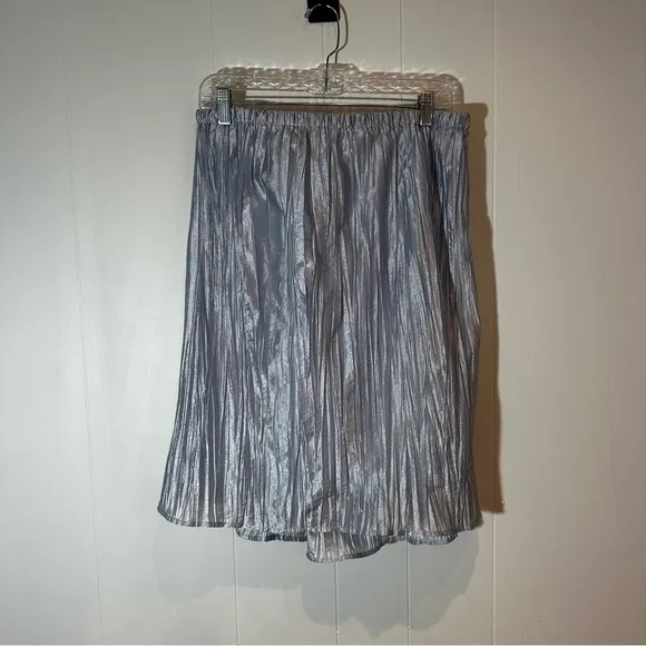 J. Crew Collection knee-length skirt in crinkled nylon skirt Size XXL