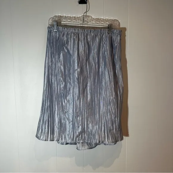 J. Crew Collection knee-length skirt in crinkled nylon skirt Size XXL