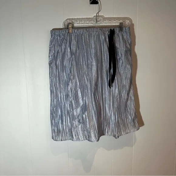 J. Crew Collection knee-length skirt in crinkled nylon skirt Size XXL