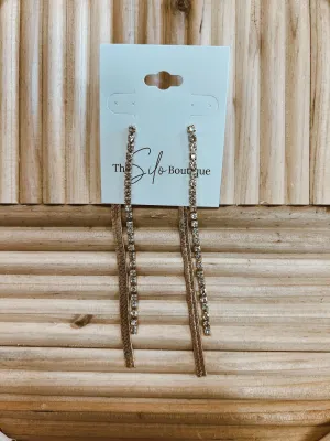 Kenze Drop Two Side Earrings