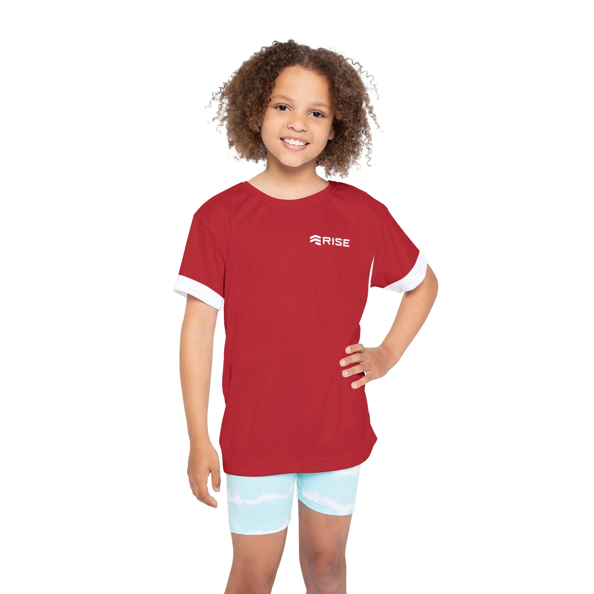 Kids Sports Shirt - Red