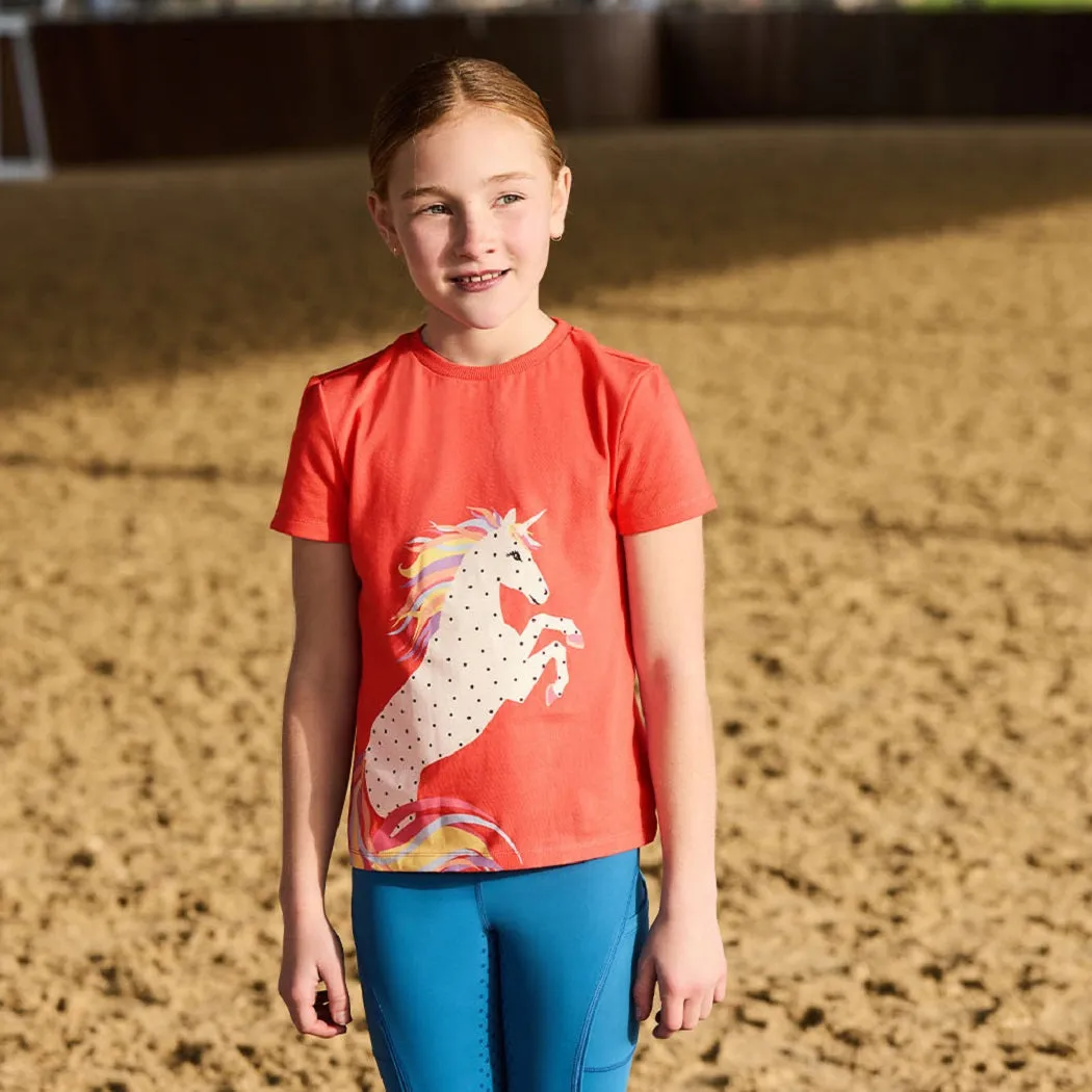 Kids Tilly Tee - Coral