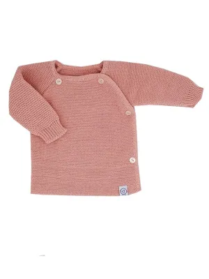 Knitted Misty Rose Cardigan