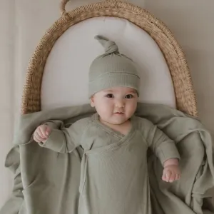 Knotted Hat - Sage