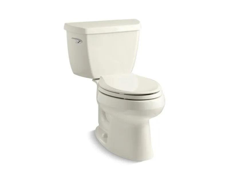 KOHLER K-3575 Wellworth Classic Two-piece elongated 1.28 gpf toilet