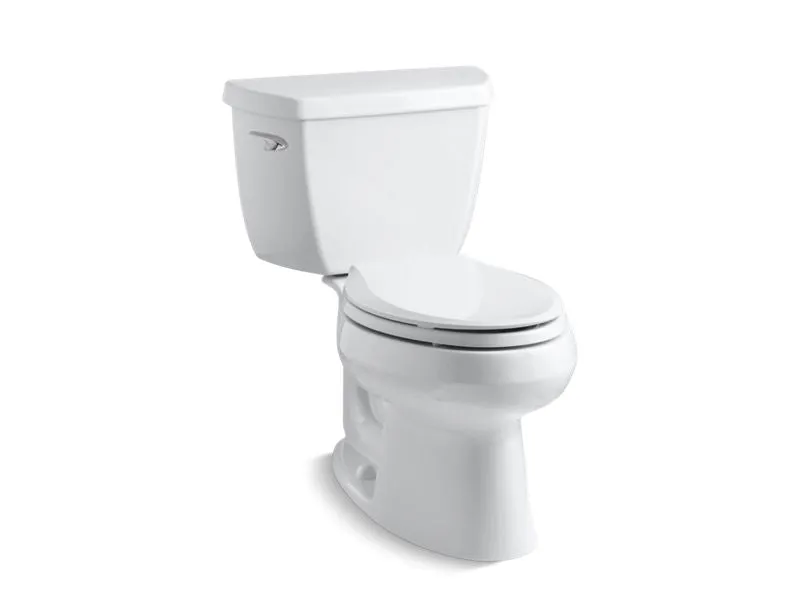 KOHLER K-3575 Wellworth Classic Two-piece elongated 1.28 gpf toilet