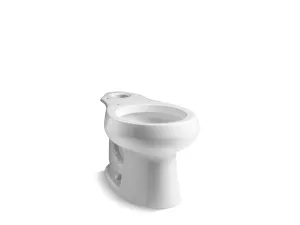 KOHLER K-4197 Wellworth Round-front toilet bowl