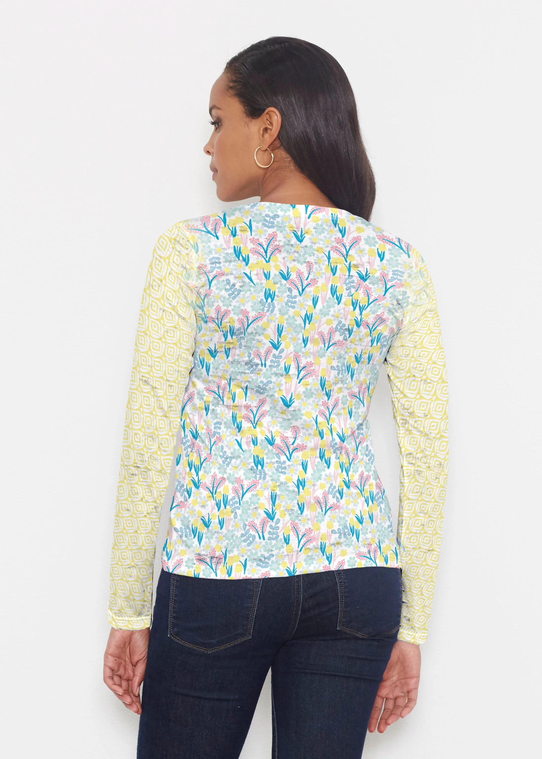 Lemon Drop (13575) ~ Signature Long Sleeve Crew Shirt