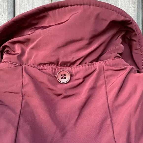 Liverpool Quilted Jacket in Ruby Port Womens S Medium Weight Water Resistant NWT