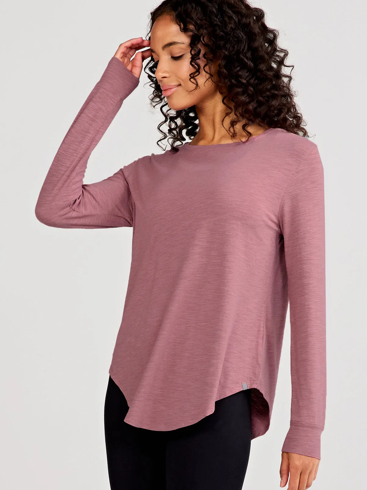 Longline Long Sleeve T-Shirt