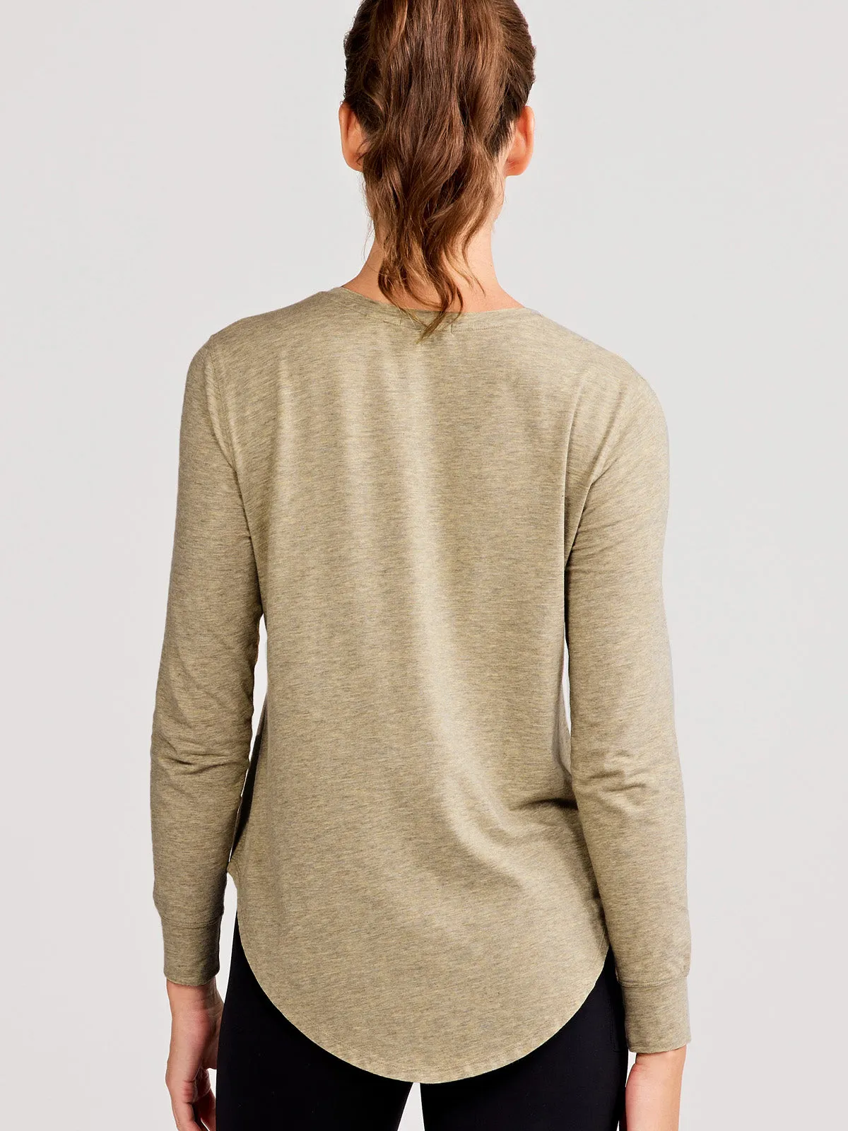 Longline Long Sleeve T-Shirt