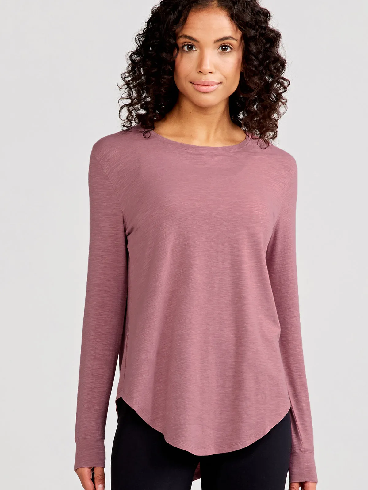 Longline Long Sleeve T-Shirt