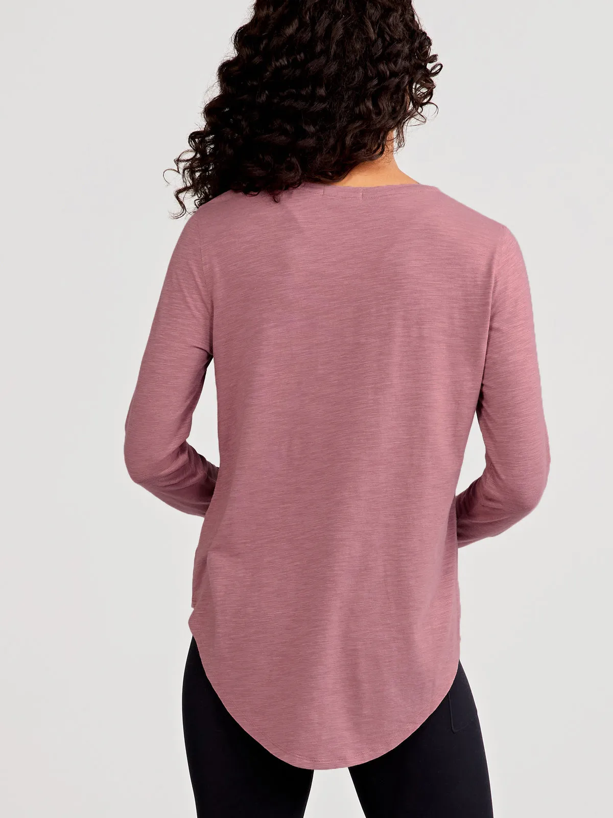 Longline Long Sleeve T-Shirt
