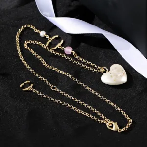 love chain necklace grace exquisite women fashion 2023 high quality