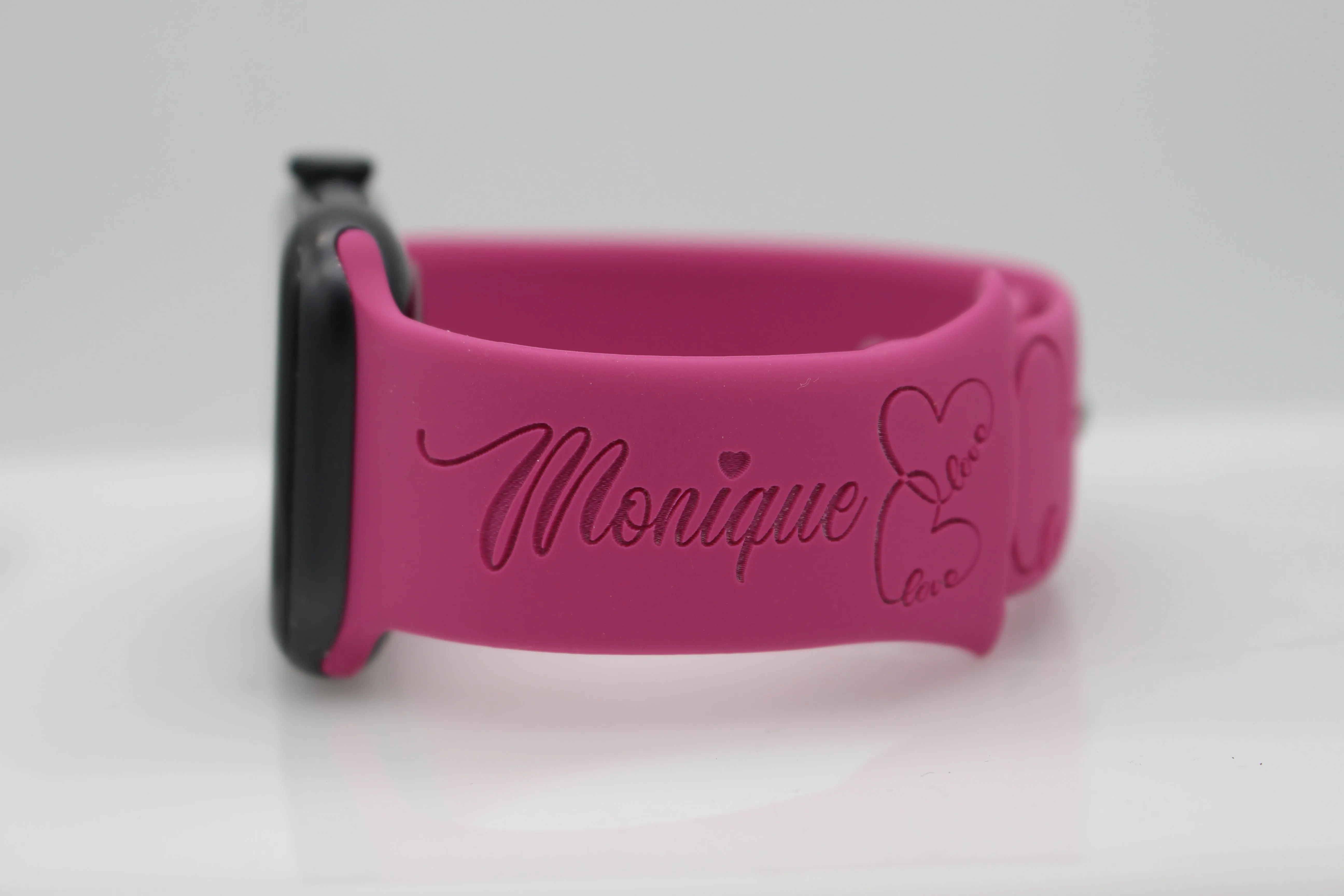 Love You Forever Personalized Engraved Smart Watch Band