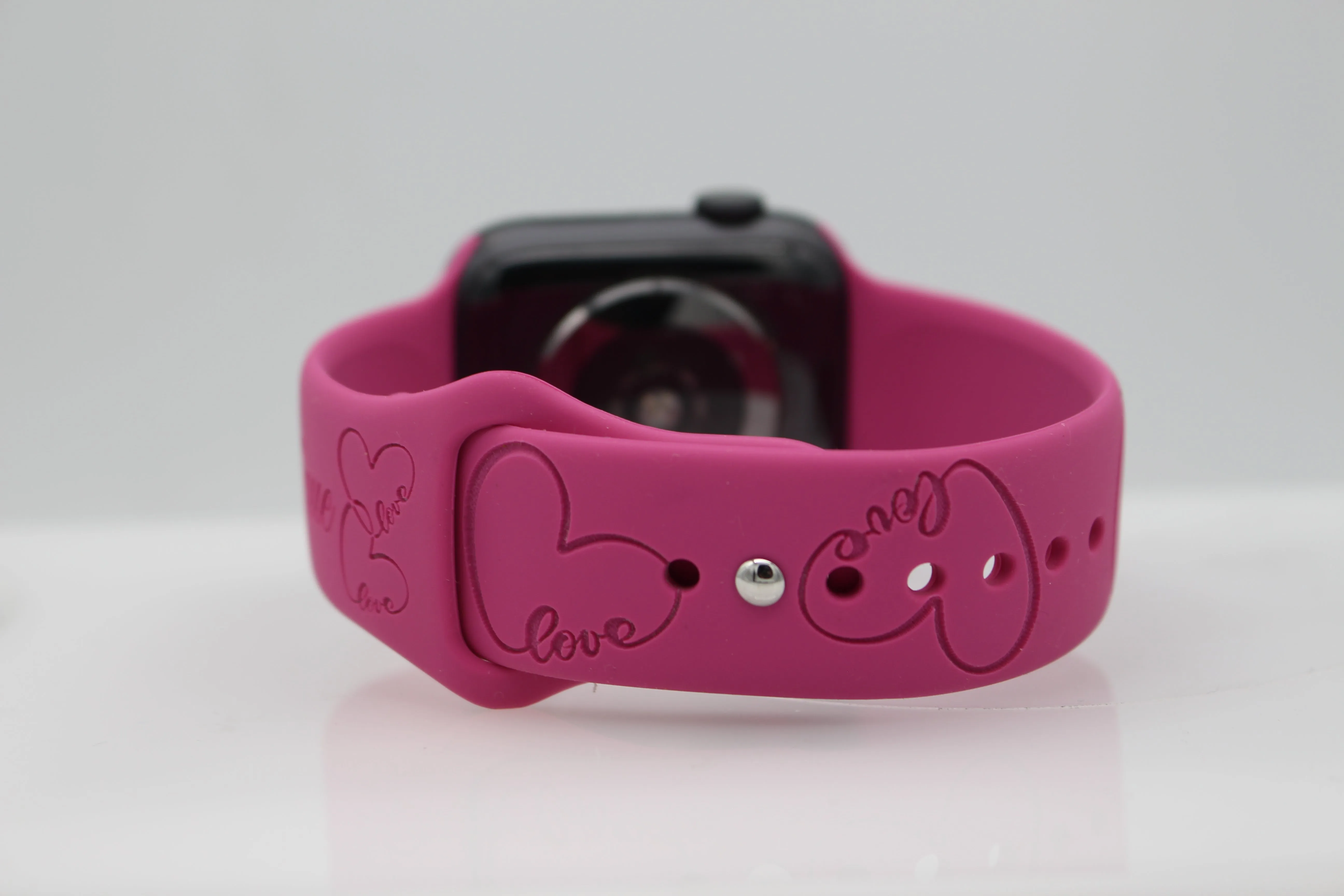 Love You Forever Personalized Engraved Smart Watch Band