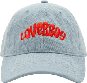 Loverboy Denim Hat - Red