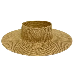 LULI HAT - Gold Shimmer Visor