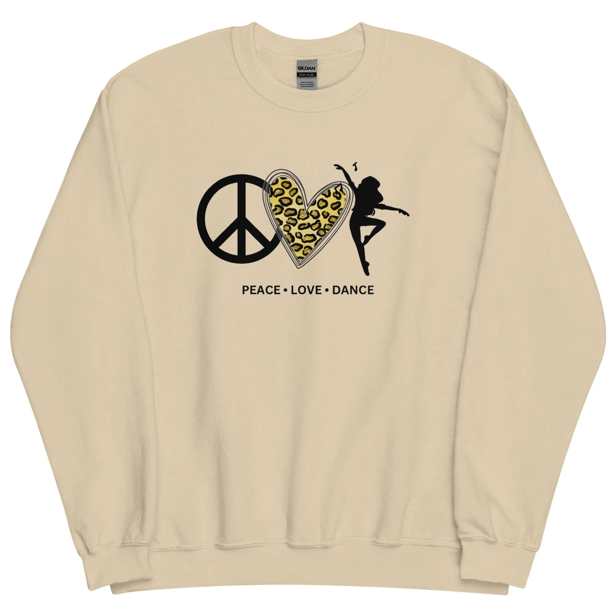 Maadish | Peace, Love, & Dance Sweatshirt (colors available)