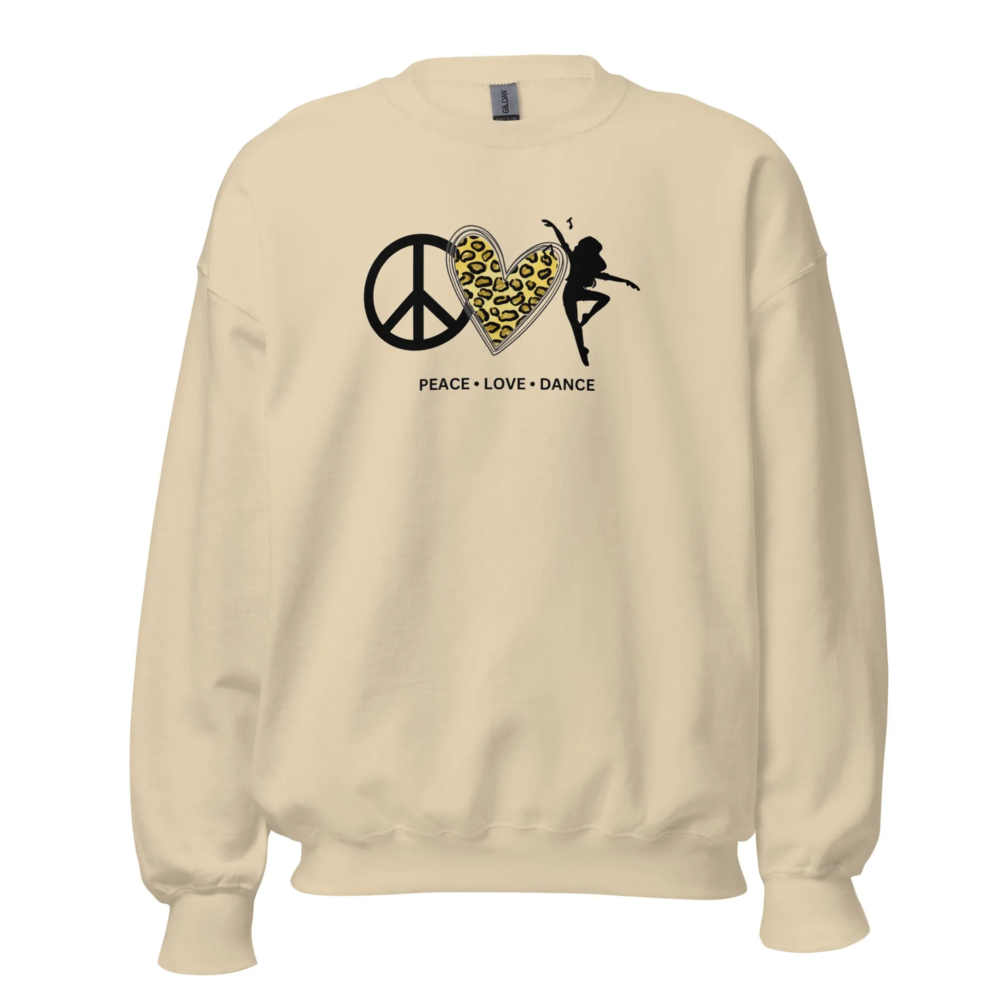 Maadish | Peace, Love, & Dance Sweatshirt (colors available)