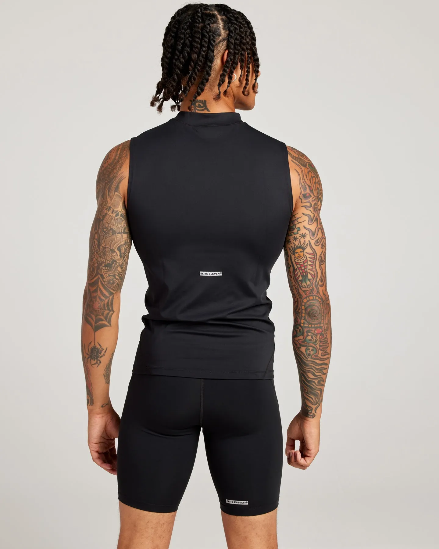 Men's ProForm Mock Neck Tank - Black