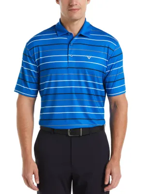 Mens Roadmap Stripe Golf Polo