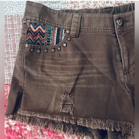 Miss Me Cargo Shorts