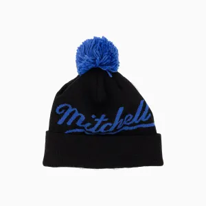 Mitchel & Ness Pom Beanie Knit Hat