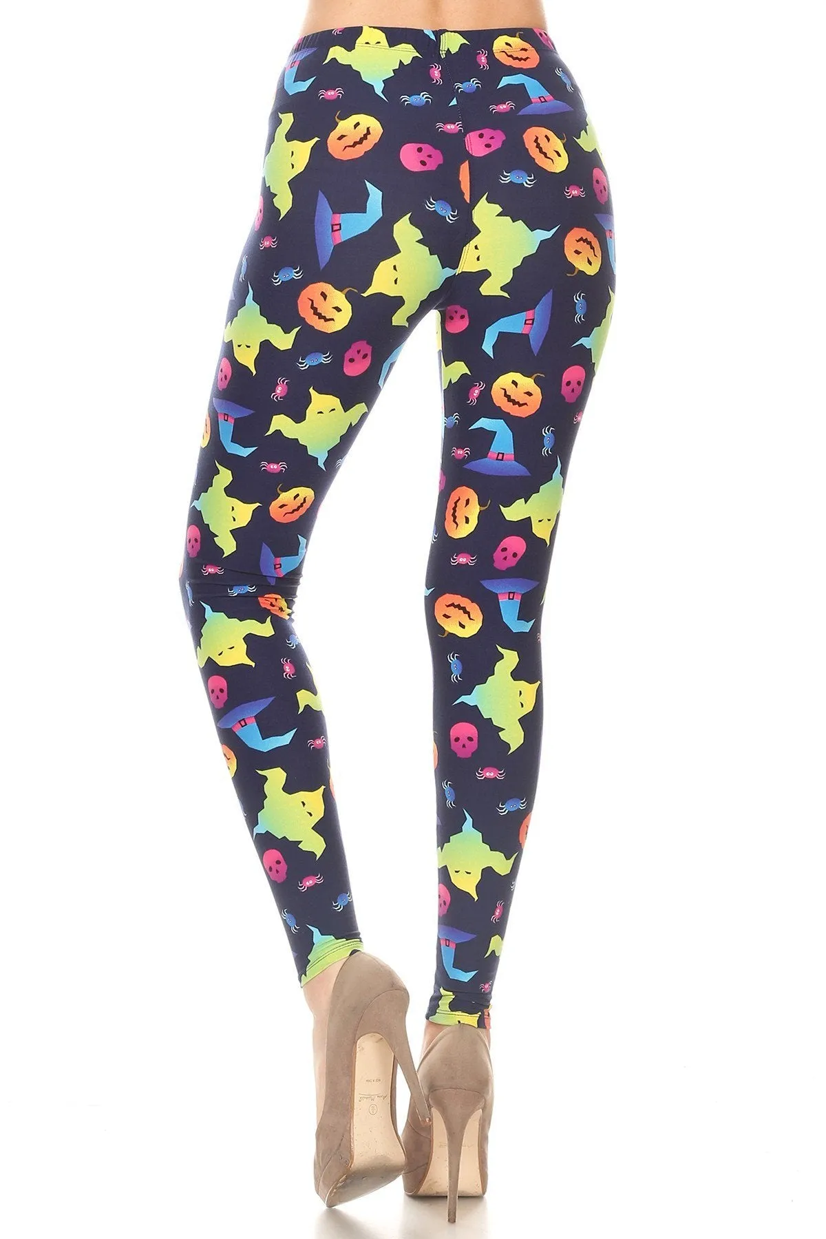 Monster Mash Curvy Plus Size Halloween Leggings