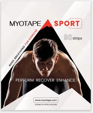 Myotape Nose Breathing Mouth Tape for Sports Performance