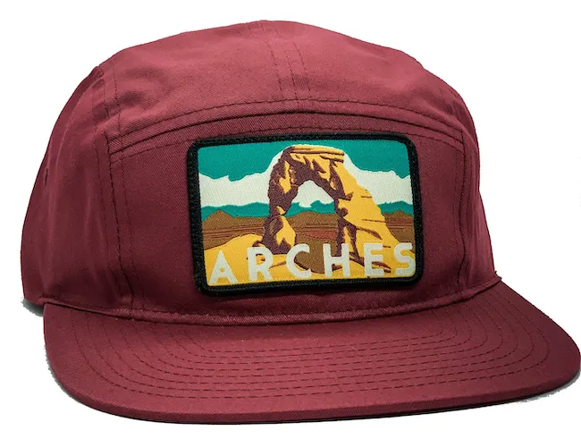 National Park Hat - Arches 5 Panel