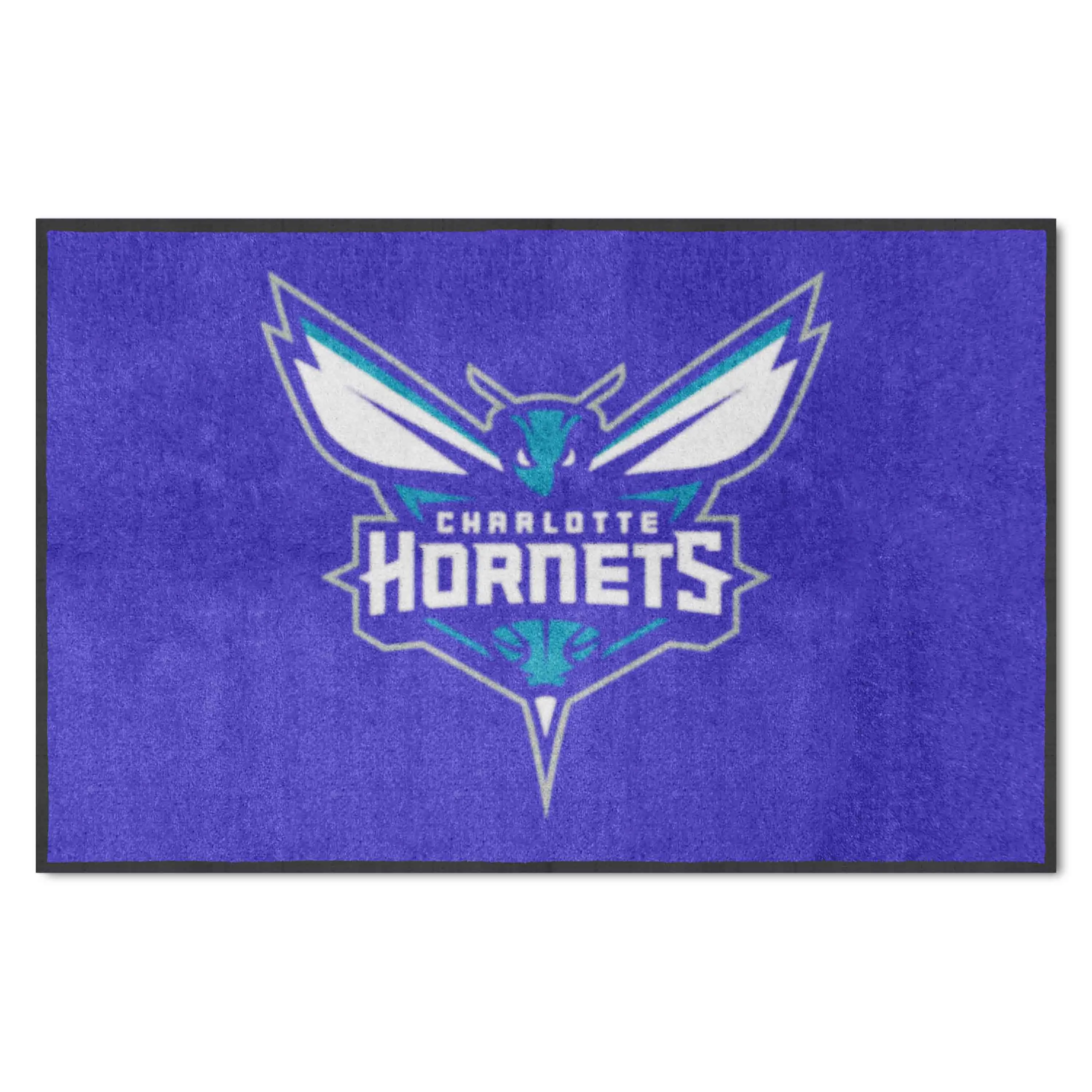 NBA - Charlotte Hornets 4X6 Logo Mat - Landscape