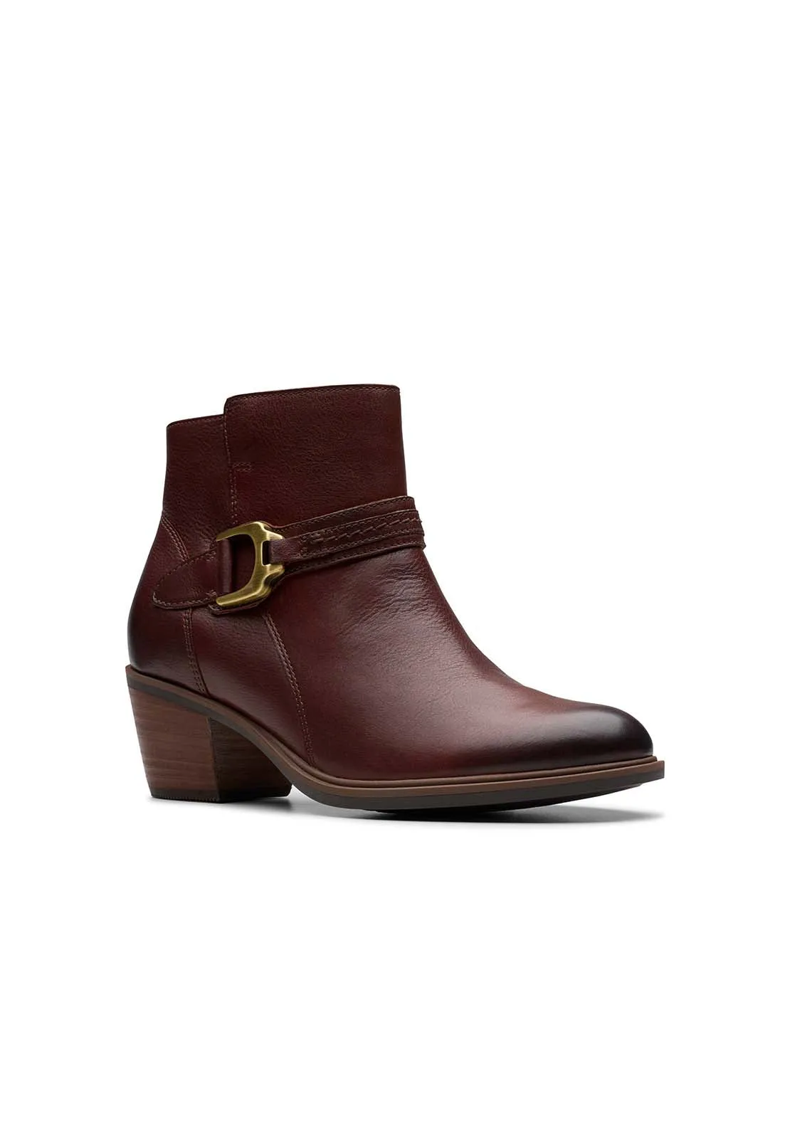 Neva Buckle Boot - Tan