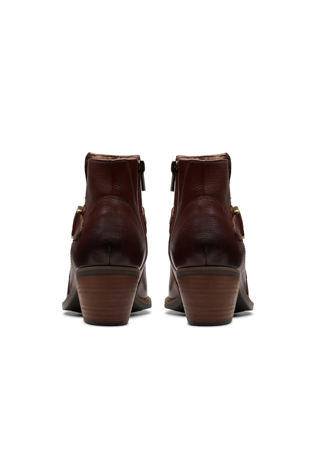 Neva Buckle Boot - Tan