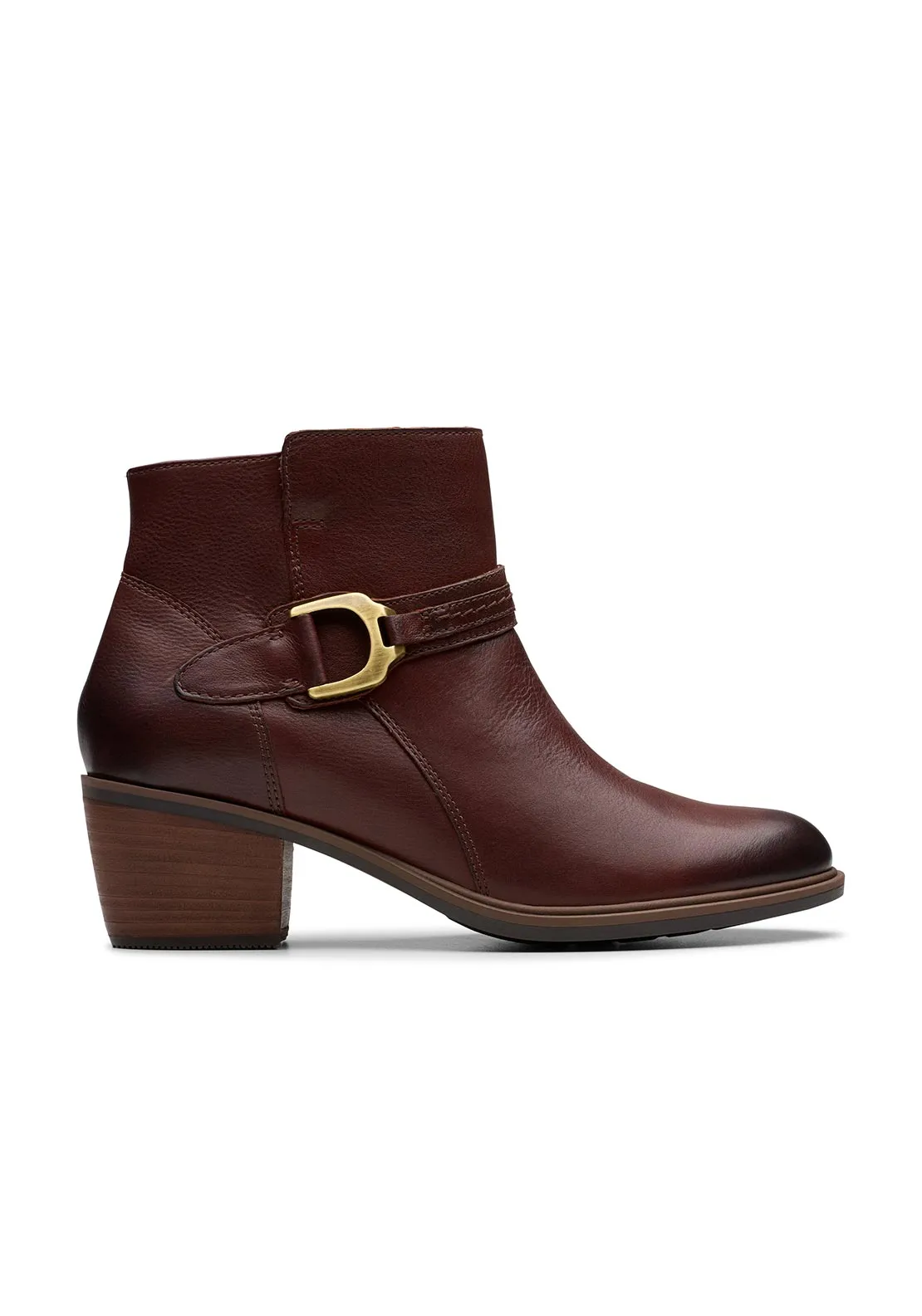 Neva Buckle Boot - Tan