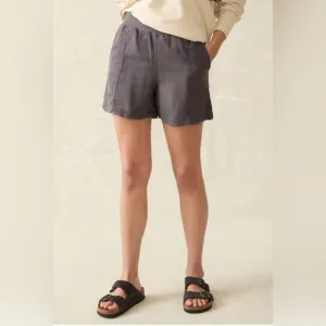 New Faherty Arlie Short in Faded Black Women’s Size Medium