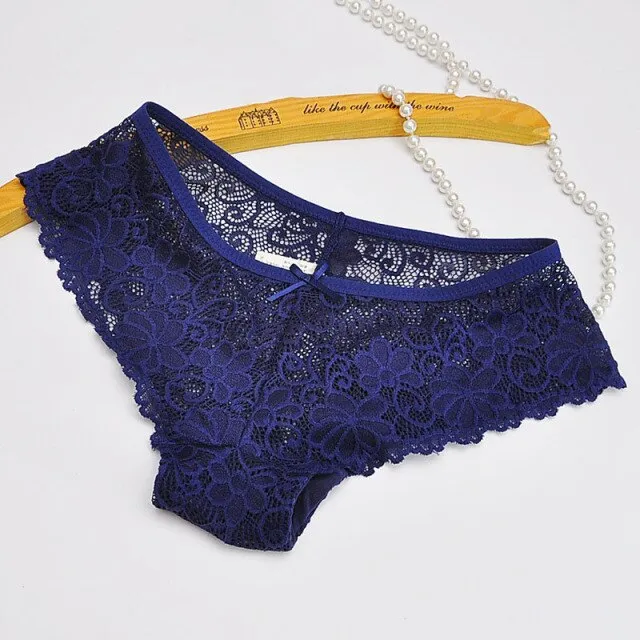 New Sexy Lace Panties Women Fashion Cozy Lingerie Tempting Briefs High Quality Women's Underpant Low Waist Intimates Underwear
