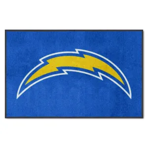 NFL - Los Angeles Chargers 4X6 Logo Mat - Landscape
