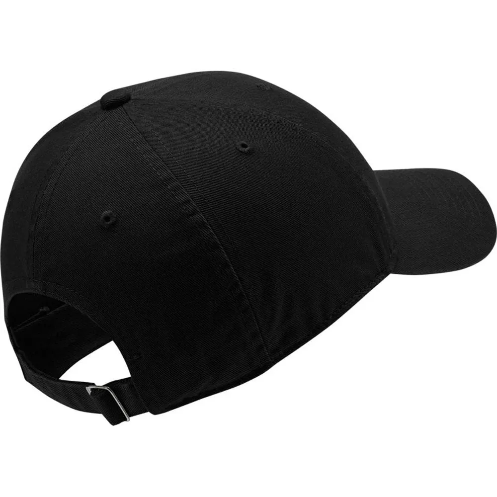 Nike - Heritage 86 Futura Washed Cap Black/Black/White