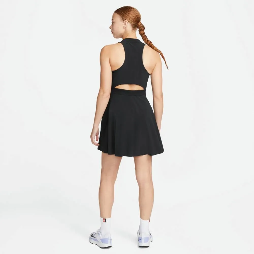 Nike Women's Dri-FIT Advantage Dress (Black/White)