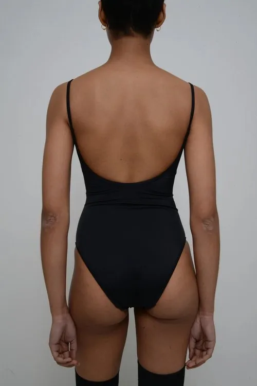 Nu Swim: Noodle Thin Strap One Piece - XL, XXL