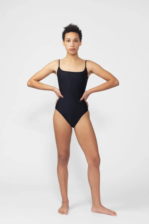Nu Swim: Noodle Thin Strap One Piece - XL, XXL