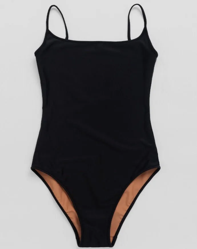 Nu Swim: Noodle Thin Strap One Piece - XL, XXL