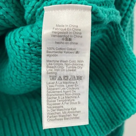 NWT J. Crew 2023 XS-S Ribbed Cotton Johnny Collar Sweater Polo Green BS966