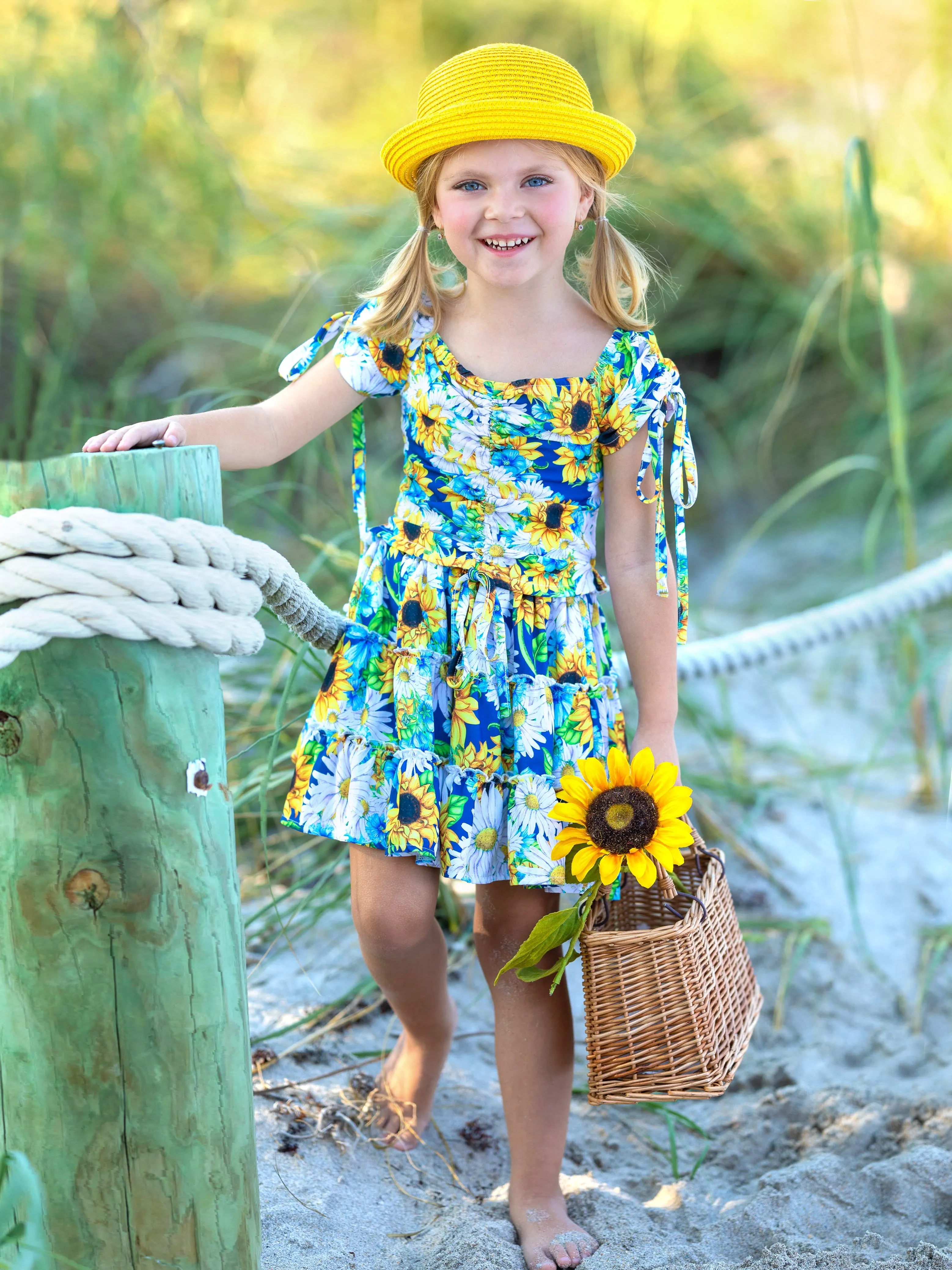 Oh Sweet Spring Sunflower Skirt Set