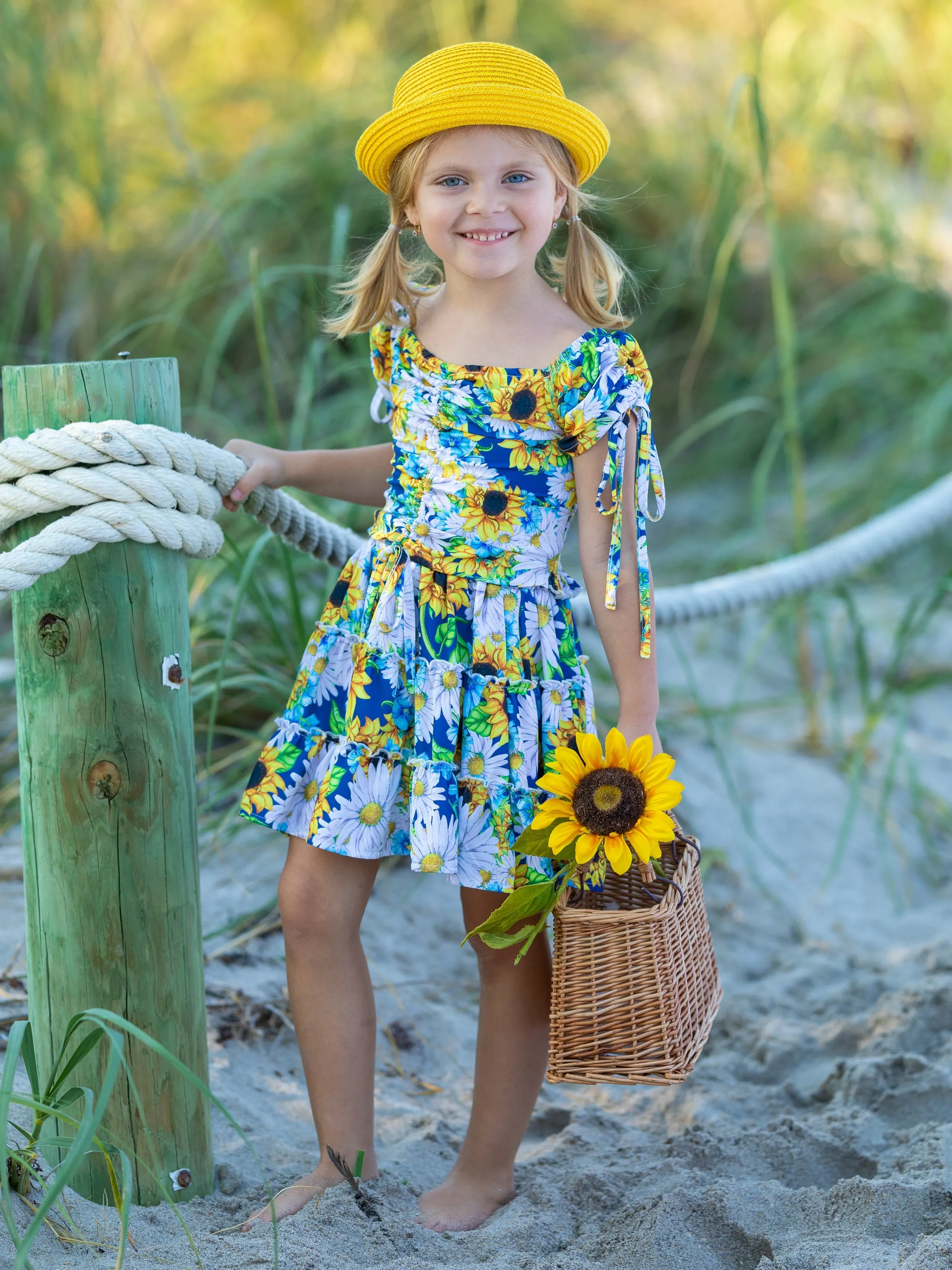 Oh Sweet Spring Sunflower Skirt Set