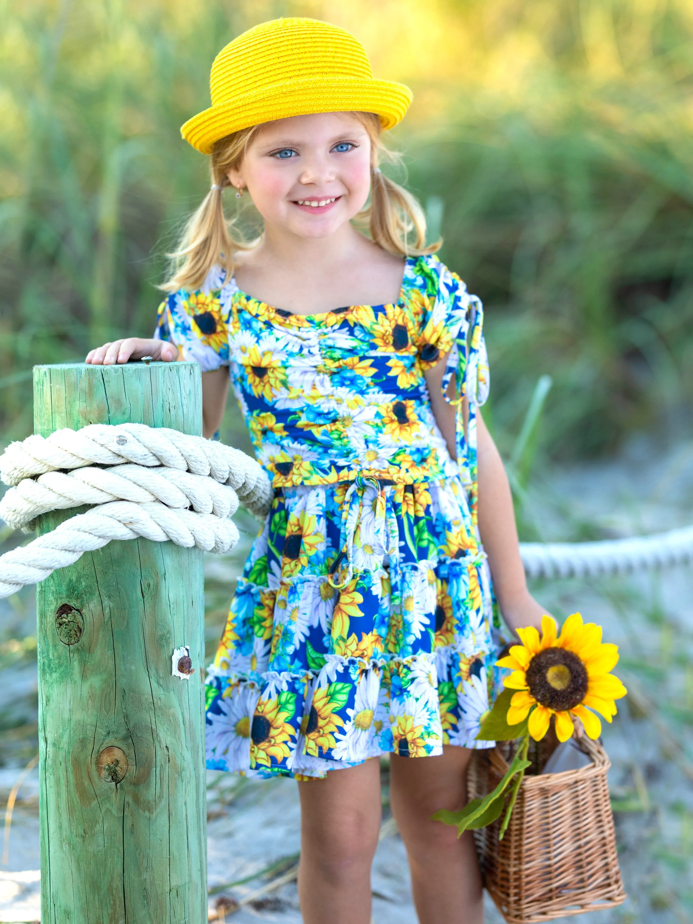 Oh Sweet Spring Sunflower Skirt Set