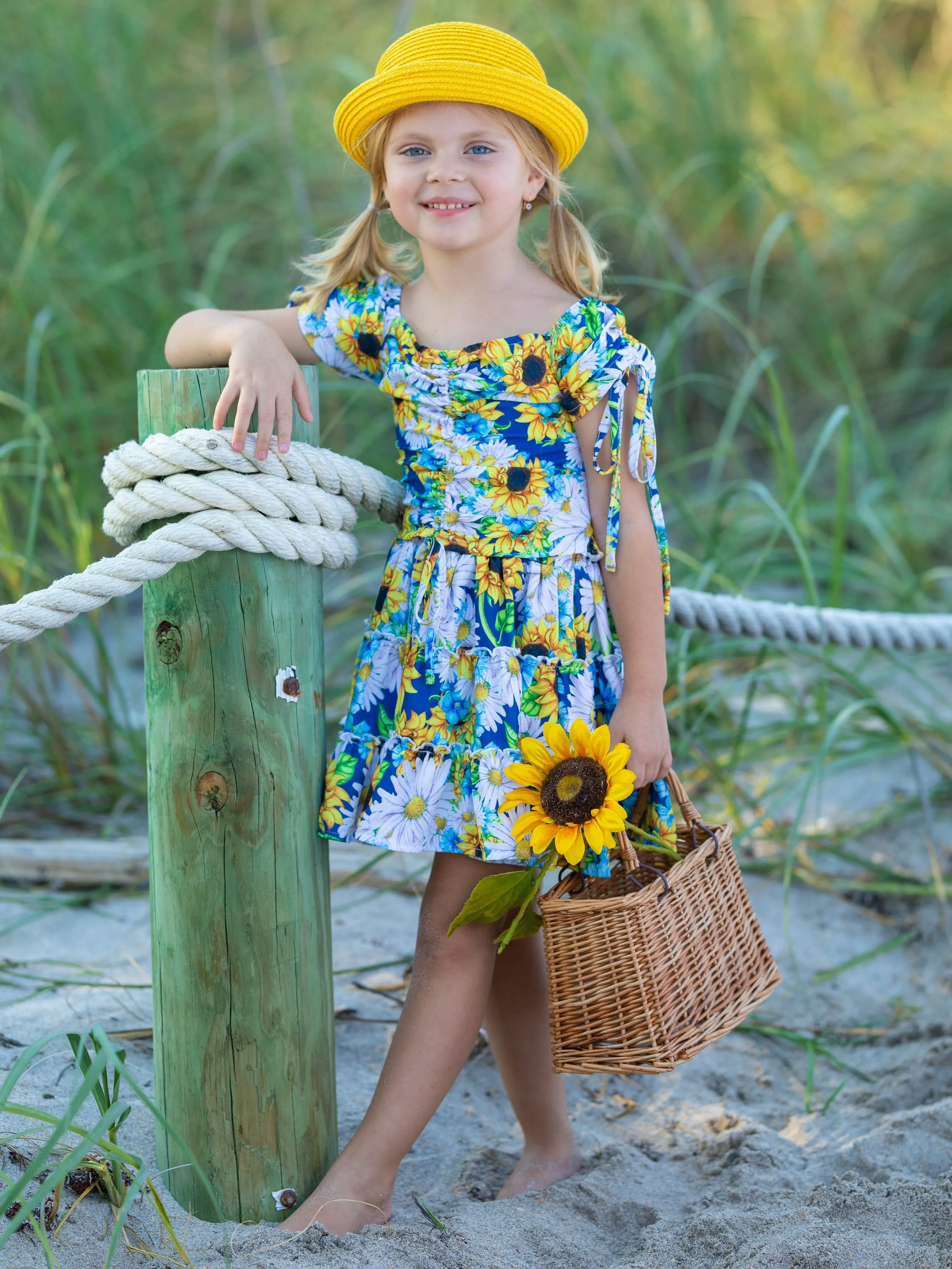 Oh Sweet Spring Sunflower Skirt Set