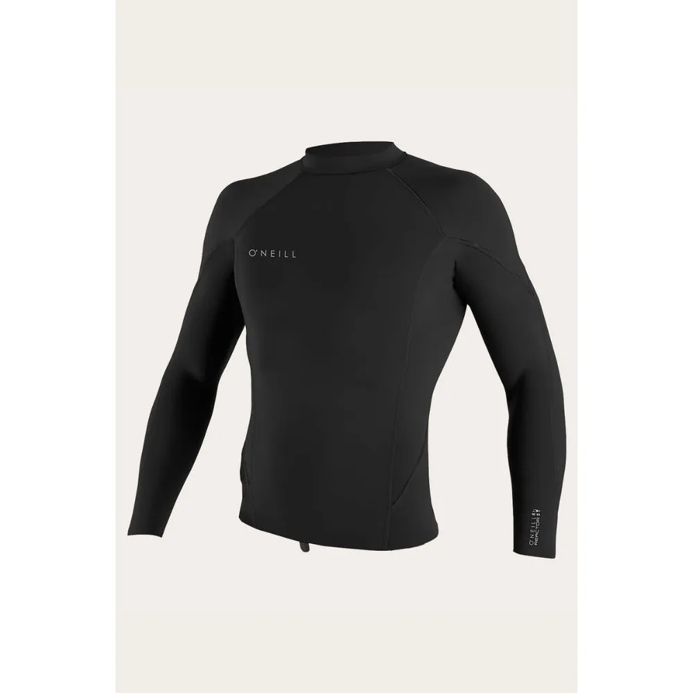 O'NEILL REACTOR-2 1.5MM L/S TOP BLACK